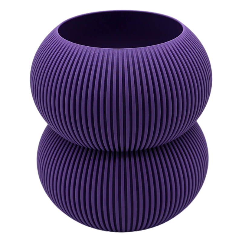 Elaro 3D-Vase – 3D-gedruckte Vase – nachhaltiges PLA – geeignet für künstliche Blumen