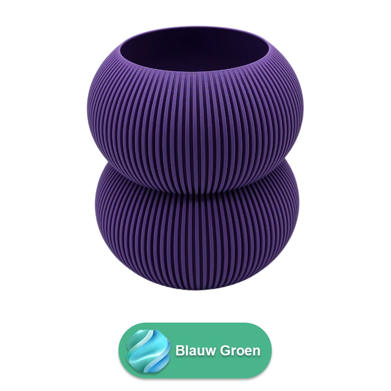 Elaro 3D-Vase – 3D-gedruckte Vase – nachhaltiges PLA – geeignet für künstliche Blumen