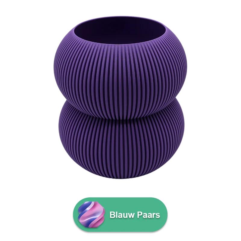 Elaro 3D-Vase – 3D-gedruckte Vase – nachhaltiges PLA – geeignet für künstliche Blumen