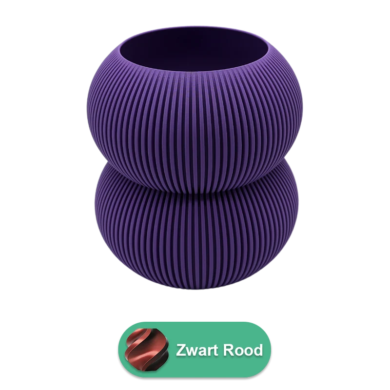 Elaro 3D-Vase – 3D-gedruckte Vase – nachhaltiges PLA – geeignet für künstliche Blumen