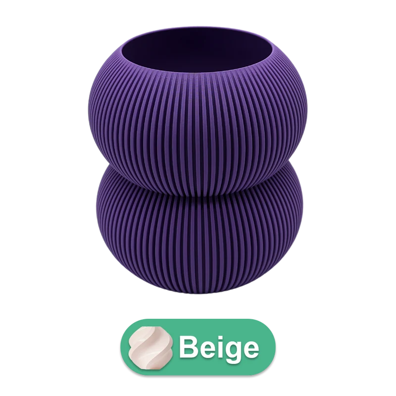 Elaro 3D-Vase – 3D-gedruckte Vase – nachhaltiges PLA – geeignet für künstliche Blumen