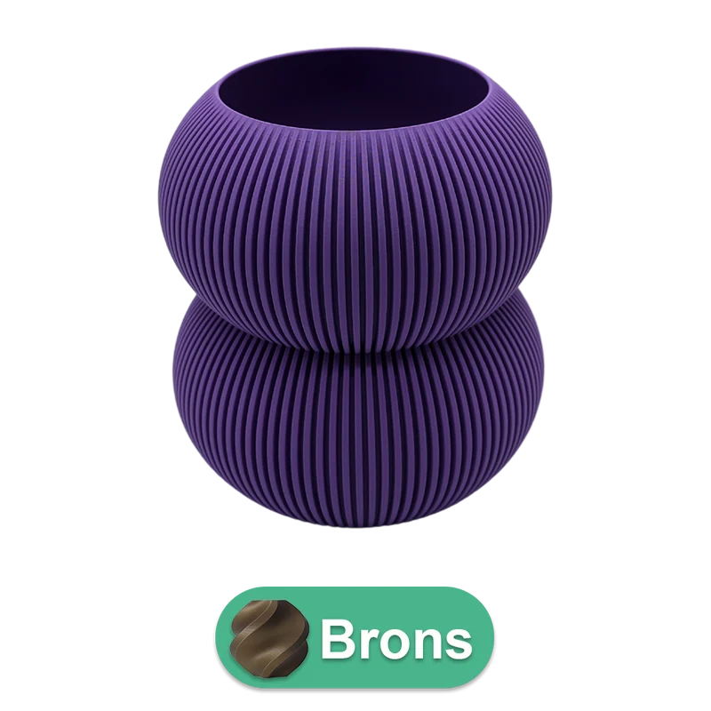 Elaro 3D-Vase – 3D-gedruckte Vase – nachhaltiges PLA – geeignet für künstliche Blumen