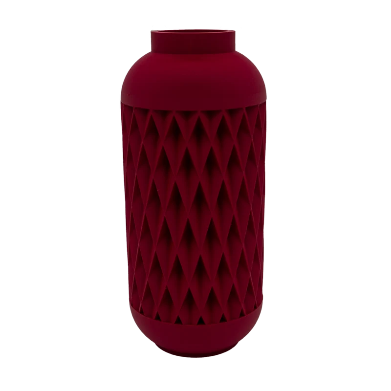 Zavira 3D-Vase – 3D-gedruckte Vase – nachhaltiges PLA – geeignet für künstliche Blumen