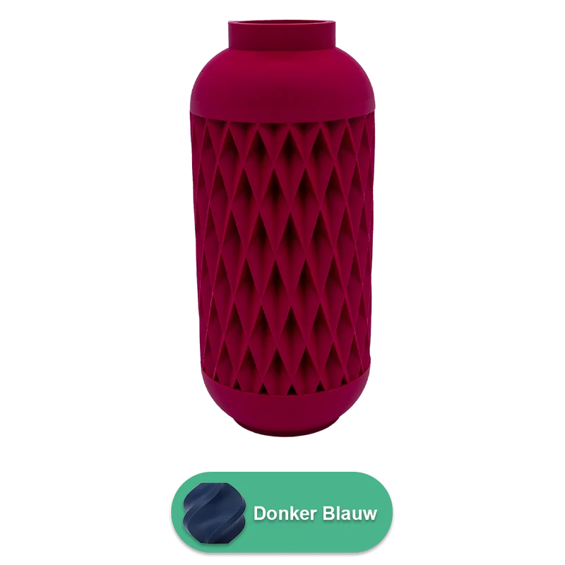 Zavira 3D-Vase – 3D-gedruckte Vase – nachhaltiges PLA – geeignet für künstliche Blumen