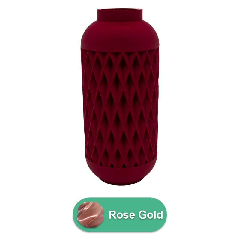 Zavira 3D-Vase – 3D-gedruckte Vase – nachhaltiges PLA – geeignet für künstliche Blumen
