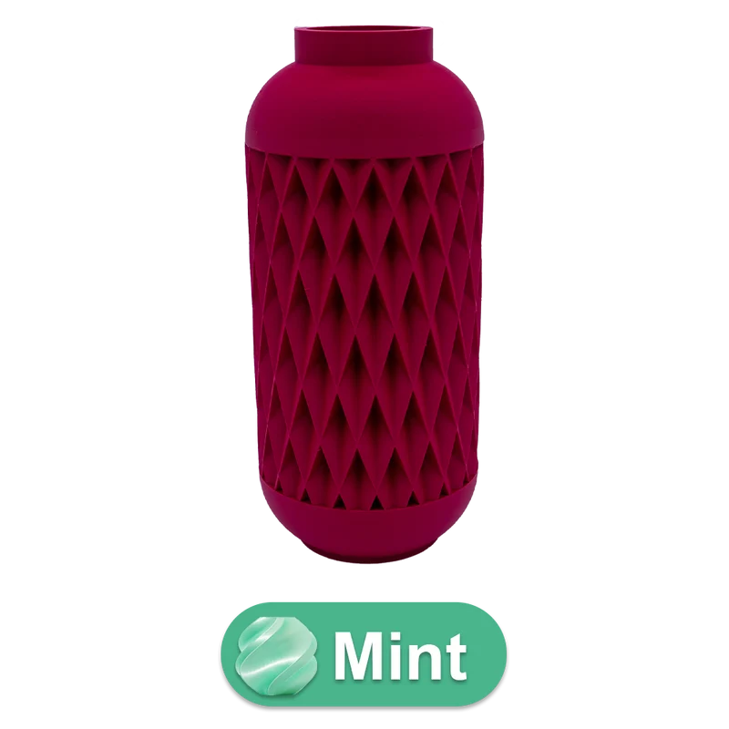 Zavira 3D-Vase – 3D-gedruckte Vase – nachhaltiges PLA – geeignet für künstliche Blumen