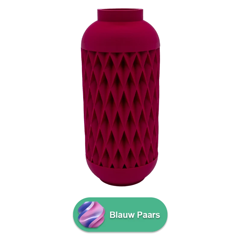 Zavira 3D-Vase – 3D-gedruckte Vase – nachhaltiges PLA – geeignet für künstliche Blumen