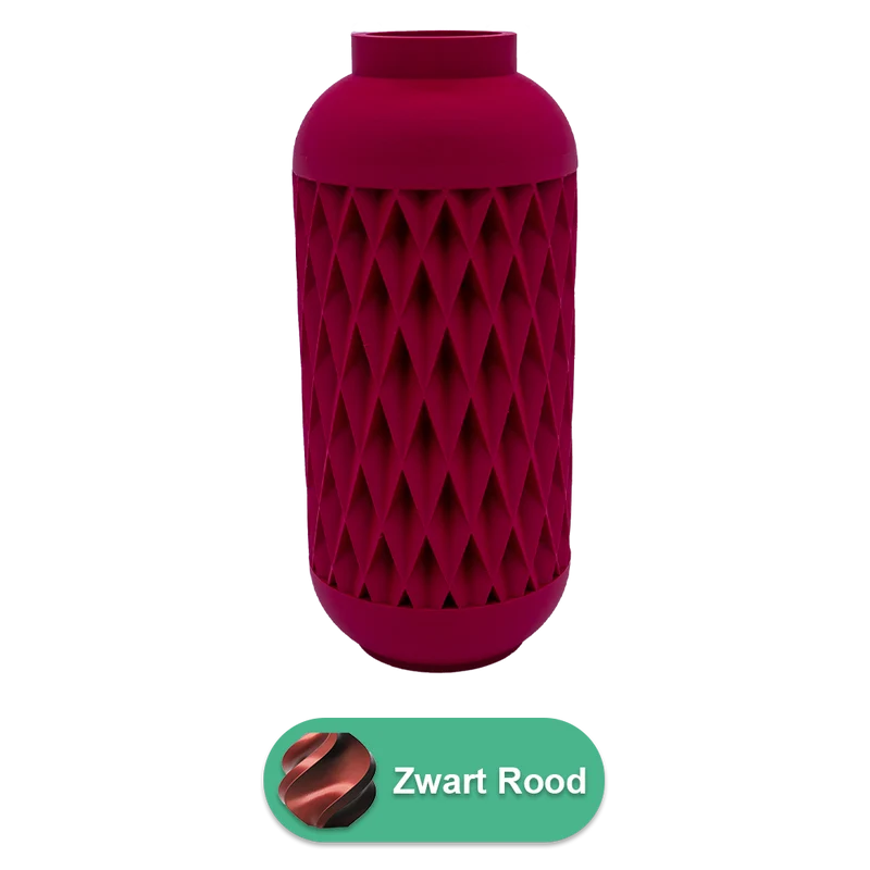 Zavira 3D-Vase – 3D-gedruckte Vase – nachhaltiges PLA – geeignet für künstliche Blumen