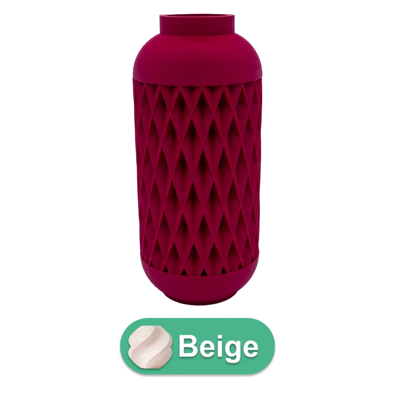 Zavira 3D-Vase – 3D-gedruckte Vase – nachhaltiges PLA – geeignet für künstliche Blumen