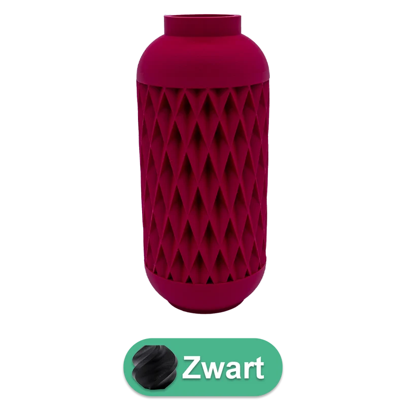 Zavira 3D-Vase – 3D-gedruckte Vase – nachhaltiges PLA – geeignet für künstliche Blumen
