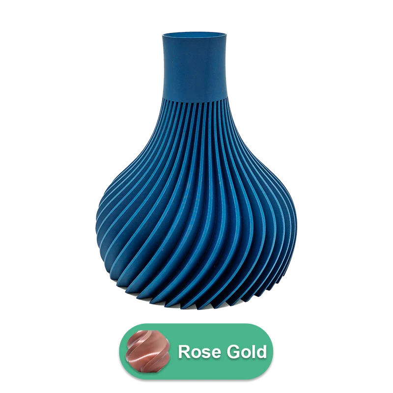 Virella 3D-Vase – 3D-gedruckte Vase – nachhaltiges PLA – geeignet für künstliche Blumen