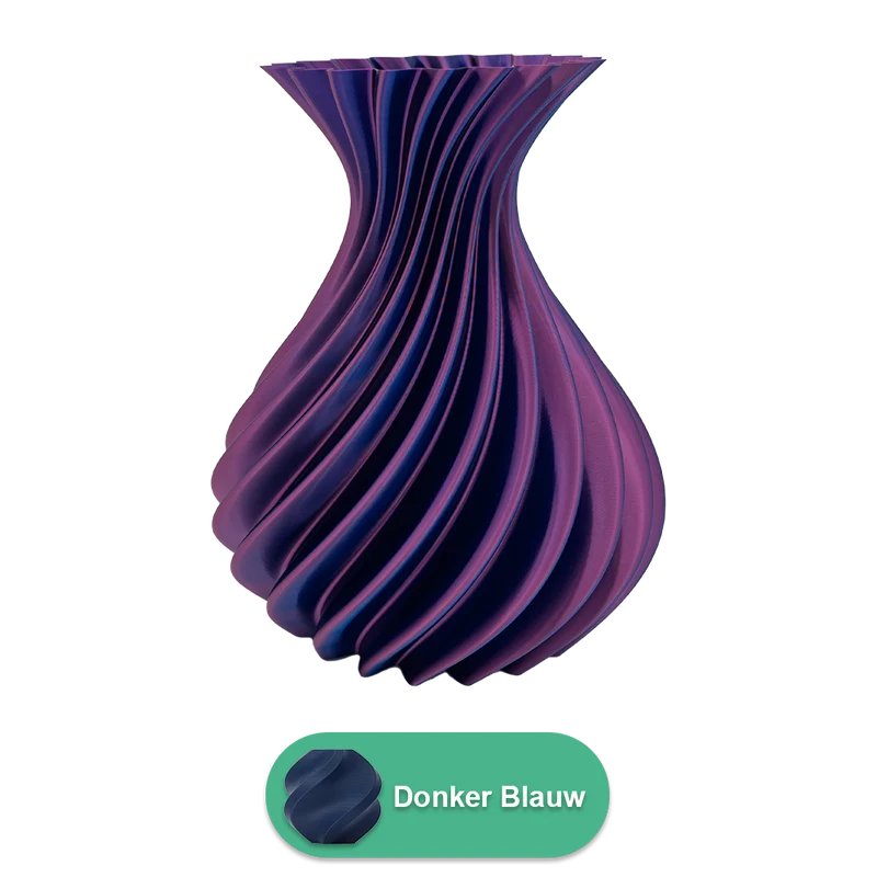 Veluro 3D-Vase – 3D-gedruckte Vase – nachhaltiges PLA – geeignet für künstliche Blumen