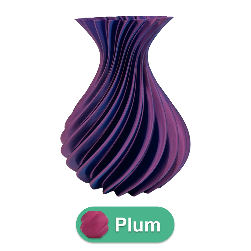 Veluro 3D-Vase – 3D-gedruckte Vase – nachhaltiges PLA – geeignet für künstliche Blumen