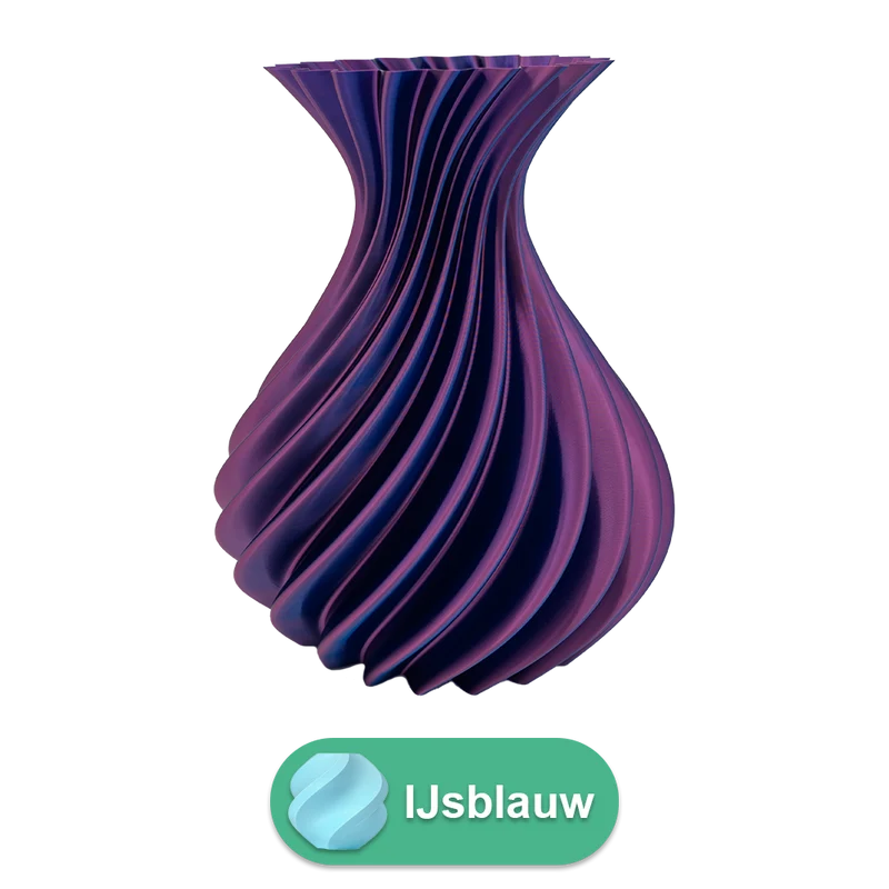 Veluro 3D-Vase – 3D-gedruckte Vase – nachhaltiges PLA – geeignet für künstliche Blumen