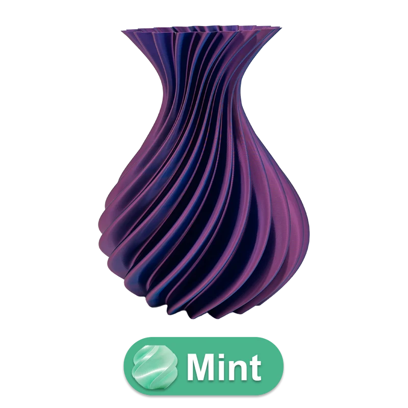 Veluro 3D-Vase – 3D-gedruckte Vase – nachhaltiges PLA – geeignet für künstliche Blumen