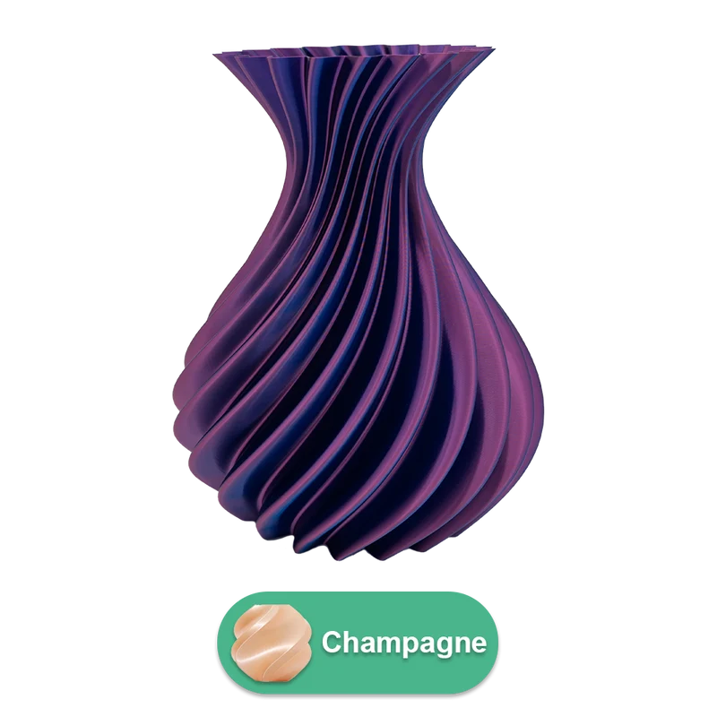 Veluro 3D-Vase – 3D-gedruckte Vase – nachhaltiges PLA – geeignet für künstliche Blumen