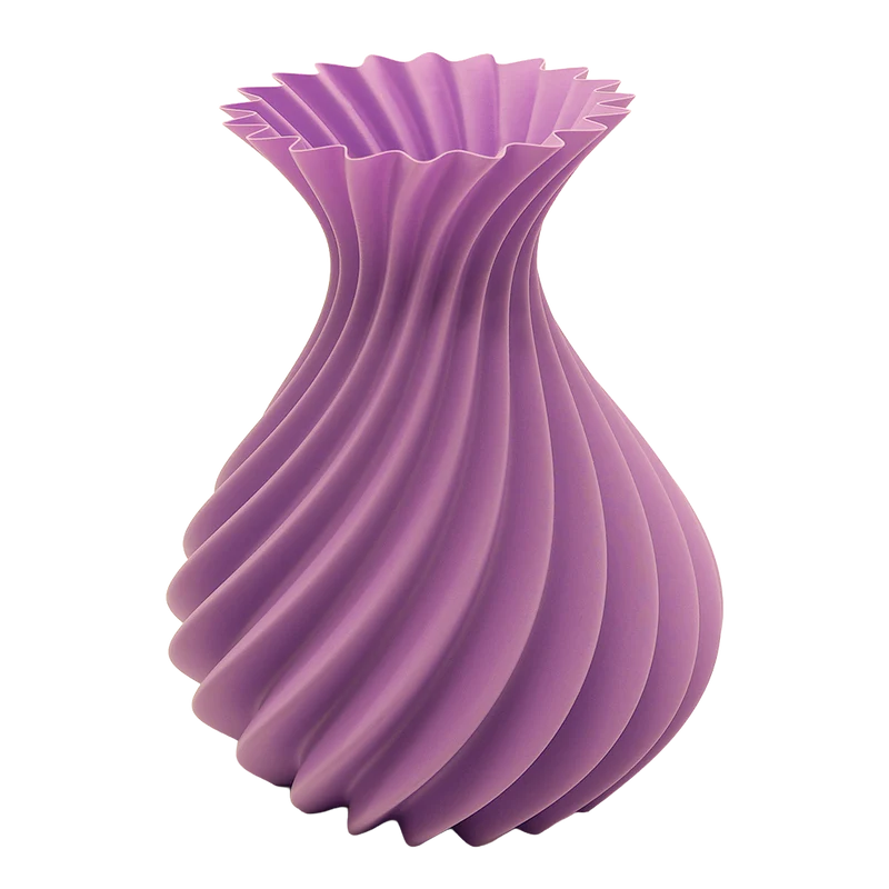 Veluro 3D-Vase – 3D-gedruckte Vase – nachhaltiges PLA – geeignet für künstliche Blumen