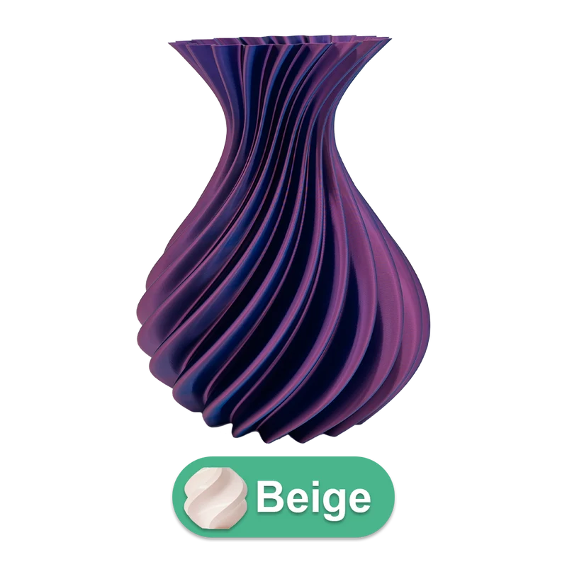 Veluro 3D-Vase – 3D-gedruckte Vase – nachhaltiges PLA – geeignet für künstliche Blumen