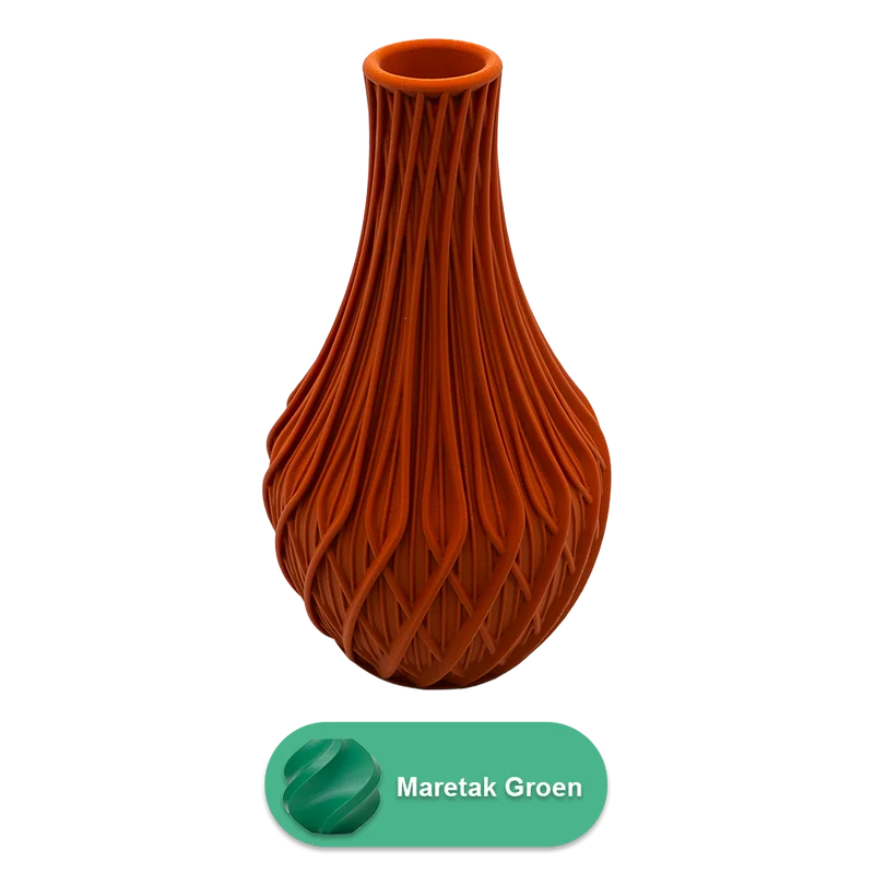 Miroa 3D-Vase – 3D-gedruckte Vase – nachhaltiges PLA – geeignet für künstliche Blumen
