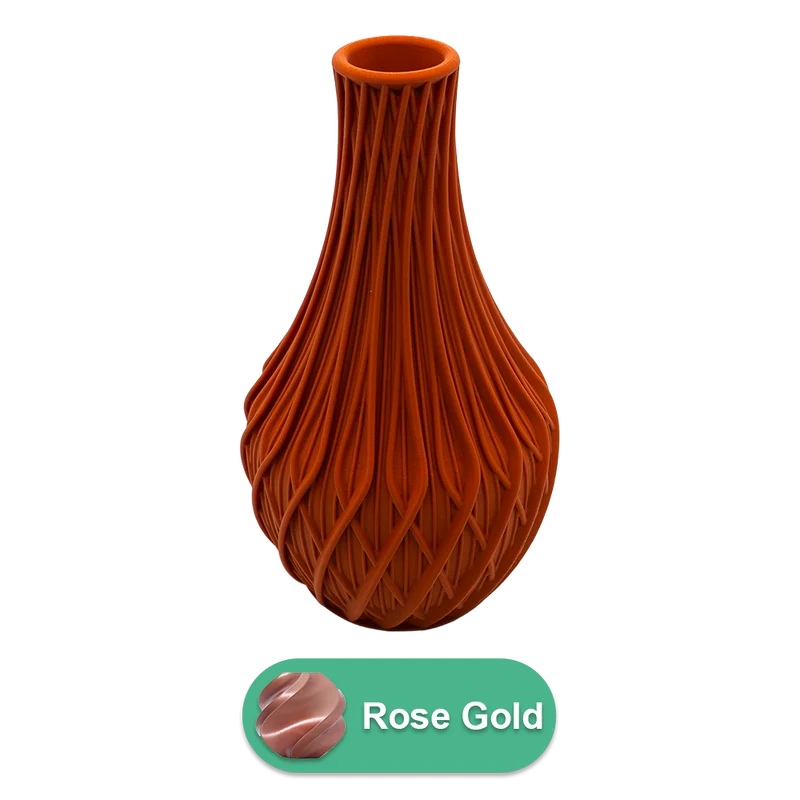 Miroa 3D-Vase – 3D-gedruckte Vase – nachhaltiges PLA – geeignet für künstliche Blumen