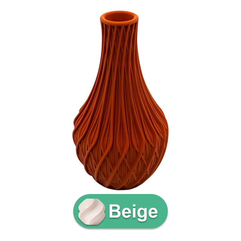 Miroa 3D-Vase – 3D-gedruckte Vase – nachhaltiges PLA – geeignet für künstliche Blumen