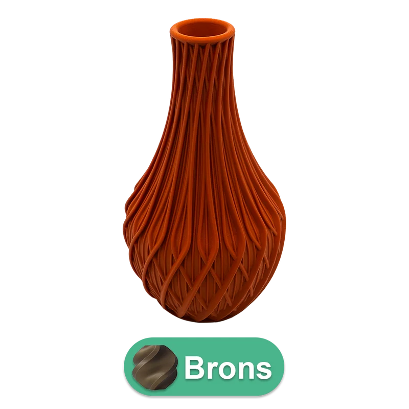 Miroa 3D-Vase – 3D-gedruckte Vase – nachhaltiges PLA – geeignet für künstliche Blumen