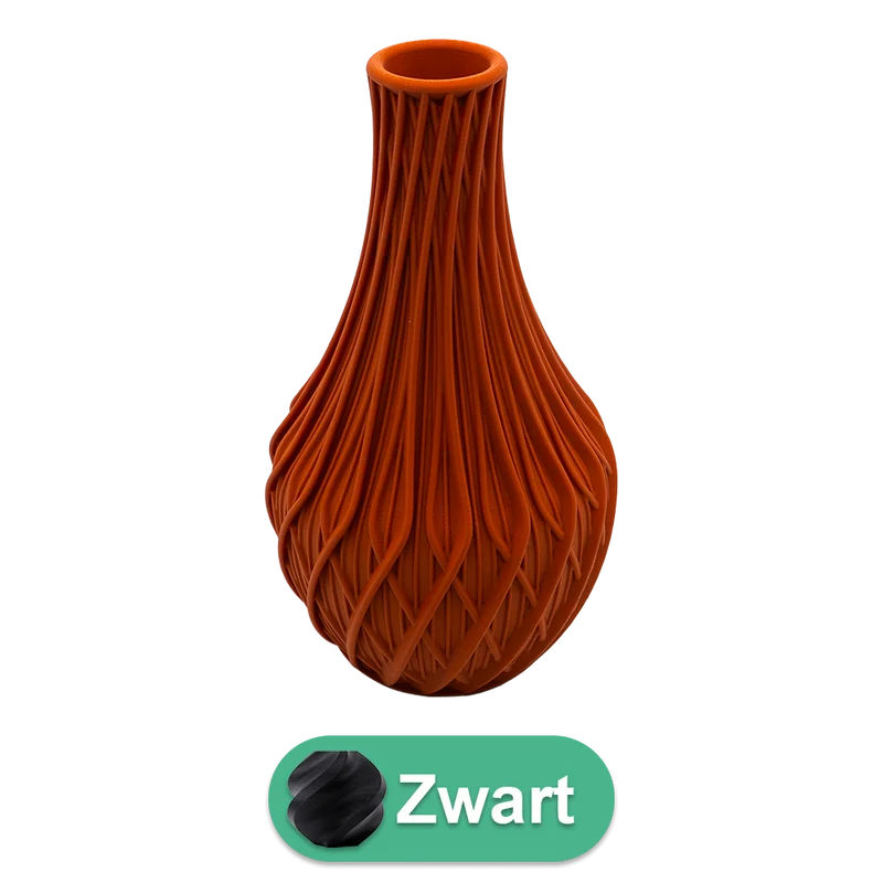 Miroa 3D-Vase – 3D-gedruckte Vase – nachhaltiges PLA – geeignet für künstliche Blumen