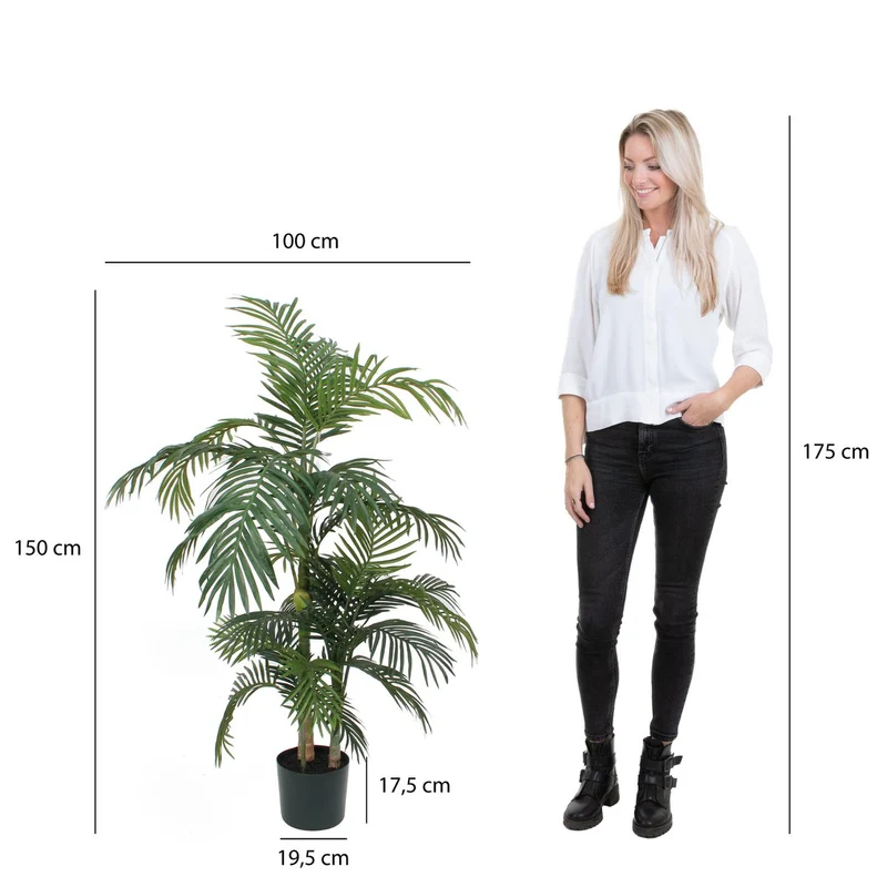 Künstliche Fächerpalme (150 cm)