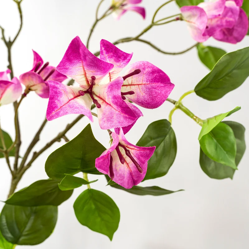 Extra hoch 112 cm künstliche Bougainvillea für Home-Wedding-Dekoration