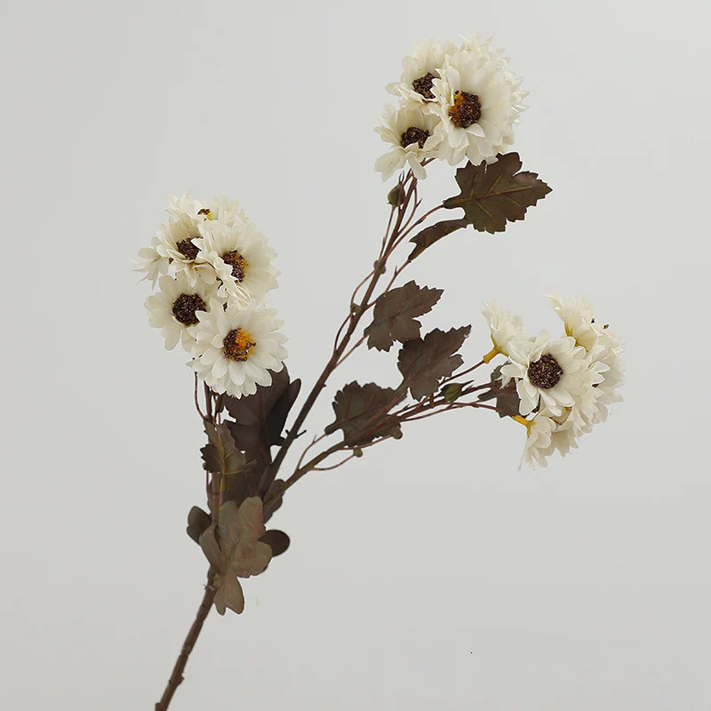 66 cm Herbst-Künstliche Gänseblümchen- und Kamillenstiele – Seidenblumen