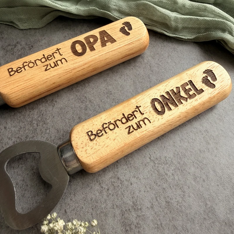 Befördert zum Opa & Onkel | Flaschenöffner