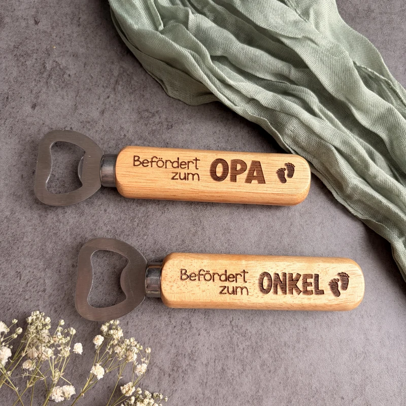 Befördert zum Opa & Onkel | Flaschenöffner