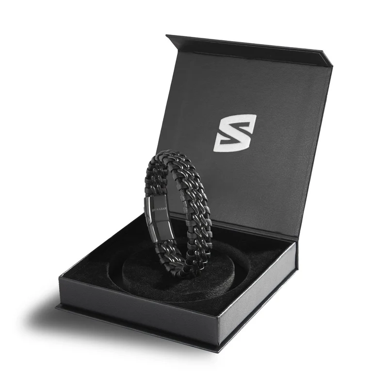 Lederarmband "Steel"