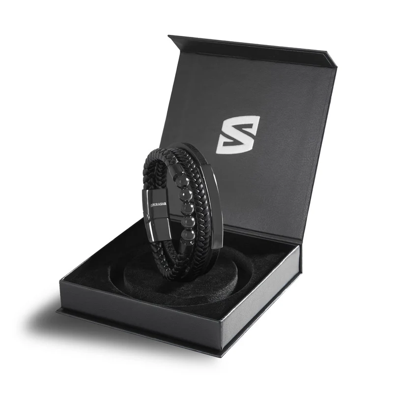 Lederarmband „Perle“