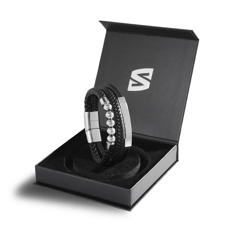 Lederarmband „Perle“