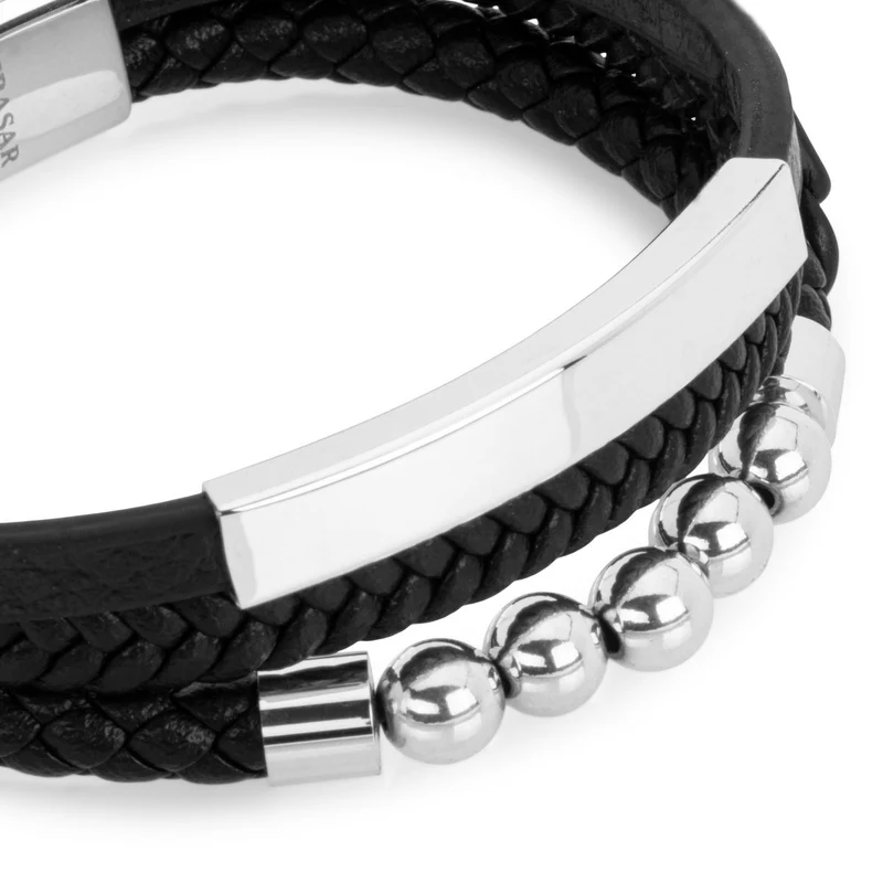 Lederarmband „Perle“