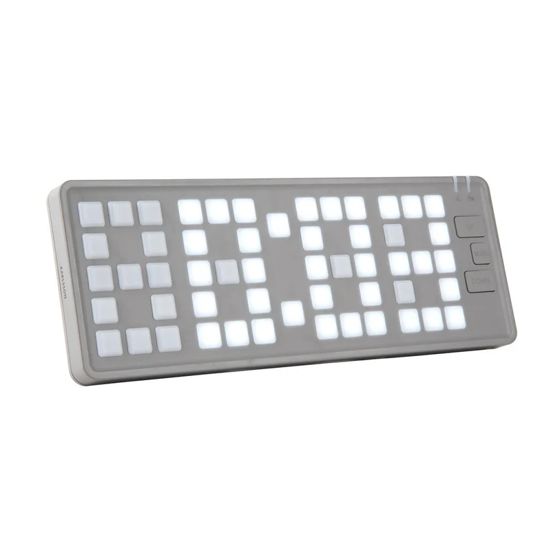 Retro-Wecker im Tastatur-Design mit Schlummerfunktion