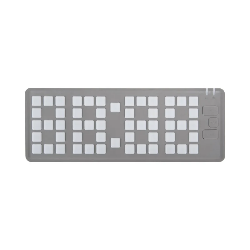 Retro-Wecker im Tastatur-Design mit Schlummerfunktion
