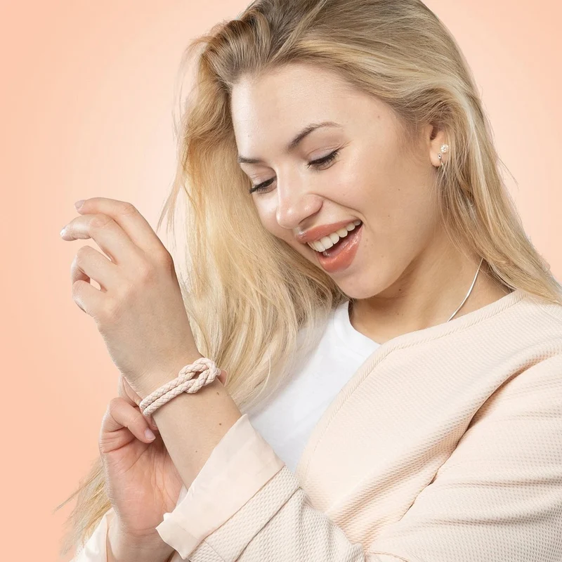 Lederarmband mit Magnetverschluss "Knot"