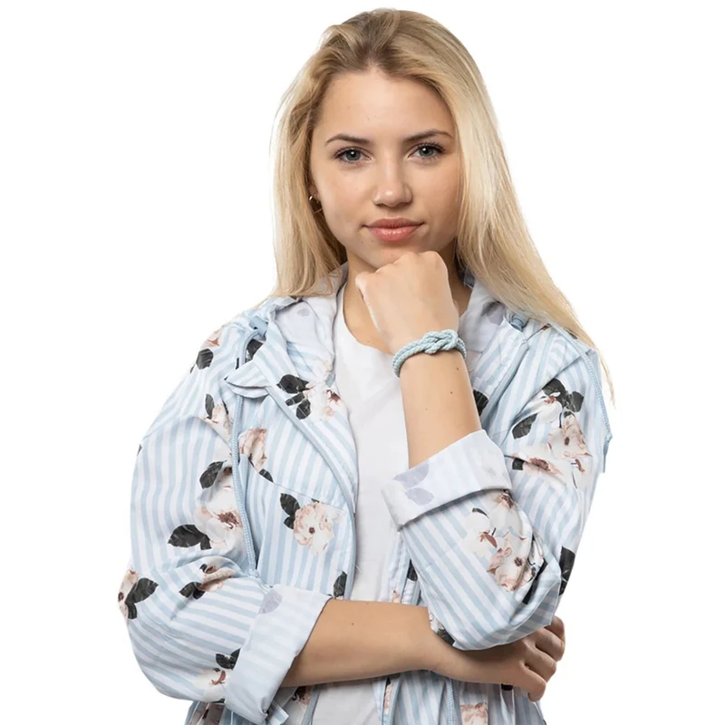 Lederarmband mit Magnetverschluss "Knot"