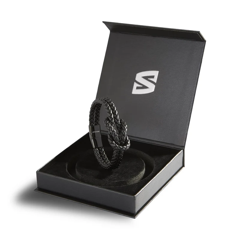 Lederarmband mit Magnetverschluss "Knot"