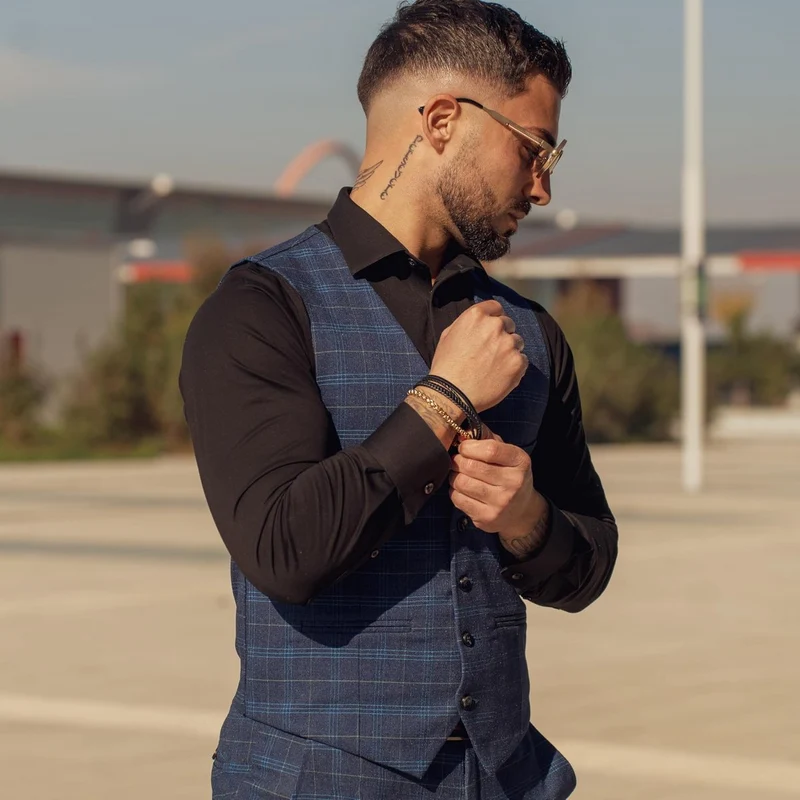 Lederarmband mit Magnetverschluss "Hero"