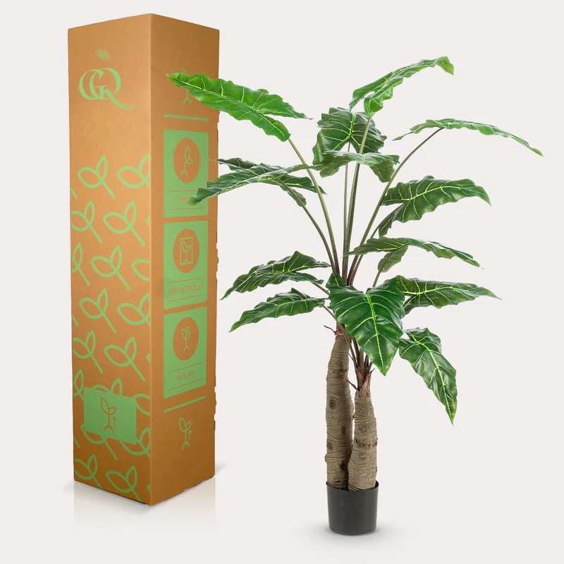 Künstliche Pflanze - Alocasia - Elefantenohr - 150 cm