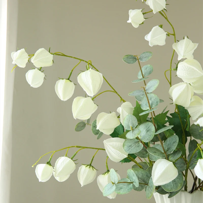 88 cm Einz Zweig künstliche Physalis