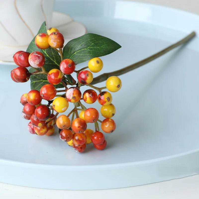 30 cm künstliche Heilige Beeren für Weihnachts- und Hausdekoration