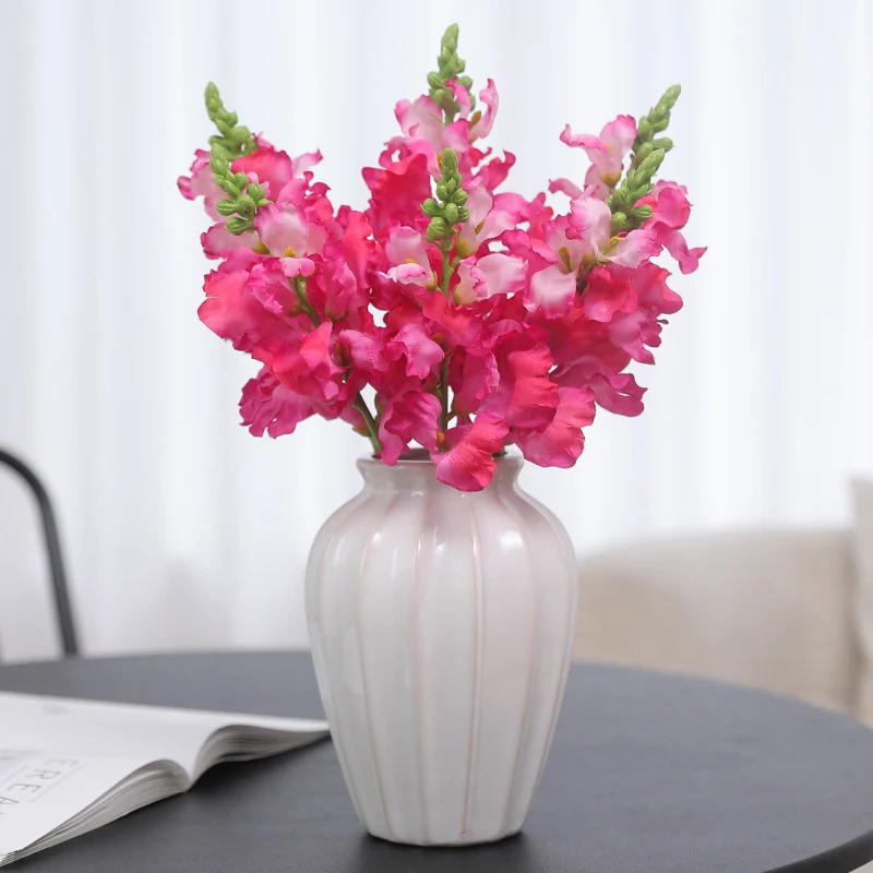 41 cm künstliche Löwenmaulblumen – für Hochzeit & Heimdekoration