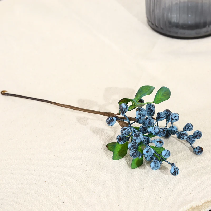 23 cm künstliche Heilige Beeren für Weihnachts- und Hausdekoration