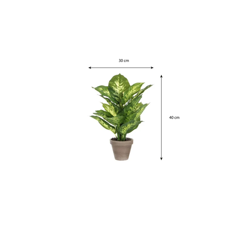Künstliche Dieffenbachia (40 cm)