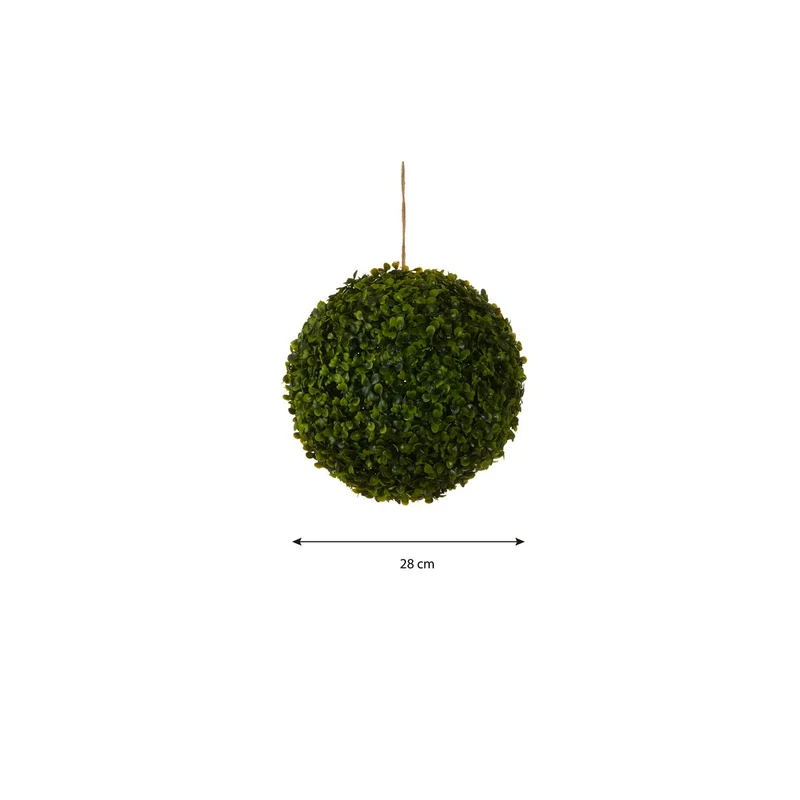 Künstliche Buchsbaumkugel (28 cm)