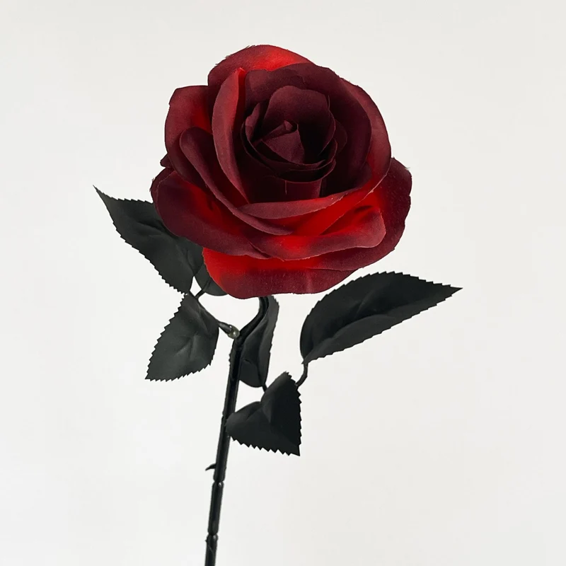 51 cm künstliche Rosen - Halloween-Dekoration | Kunstblumen für Halloween-Dekor